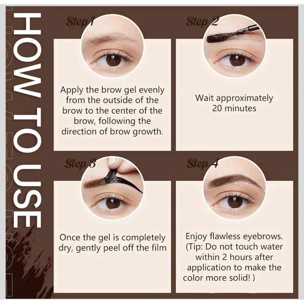 Qiciy tattoo eyebrow